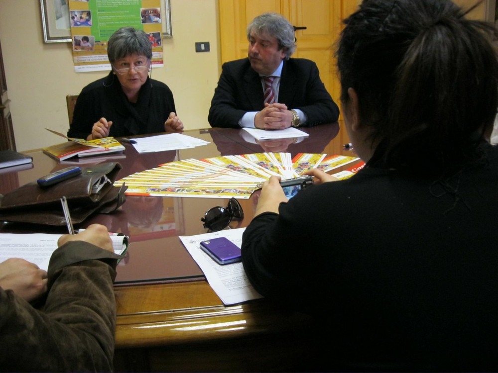 Nella foto la dott.ssa Anna Ferrante e il vicepresidente Renato Rasicci