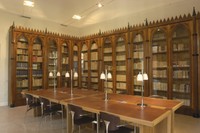 la sala gotica dei fondi antichi