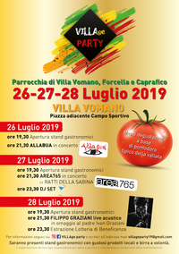 1° VILLAge Party: un'intera frazione che festeggia l'estate, promuovendo i prodotti della propria terra