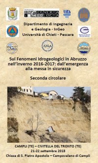 A Campli due-giorni di studi sul “Dissesto idrogeologico: dall’emergenza alla messa in sicurezza”