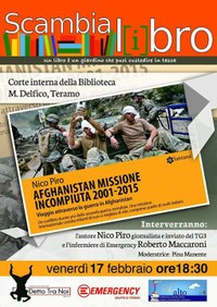 Afghanistan, Missione incompiuta 2001-2015” di Nico Piro a Scambialibro