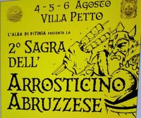 Dal 4 al 6 agosto la seconda “Sagra dell’arrosticino abruzzese certificato” di Villa Petto