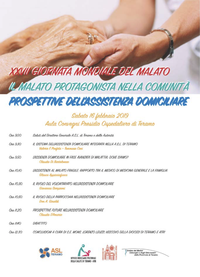 La Asl celebra la Giornata Mondiale del Malato con un importante convegno sull’assistenza domiciliare