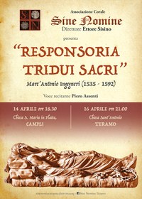 RESPONSORIA TRIDUA SACRI - corale Sine Nomine