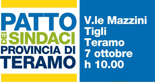 Patto dei Sindaci - 7 ottobre 2013, ore 10,00