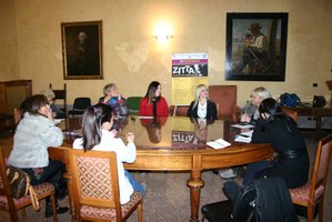 la conferenza stampa in Sala Giunta 