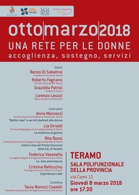 #8marzo Questo pomeriggio presso la Sala Polifunzionale presentazione della 