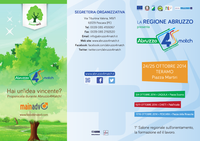 Brochure evento Teramo - Fronte