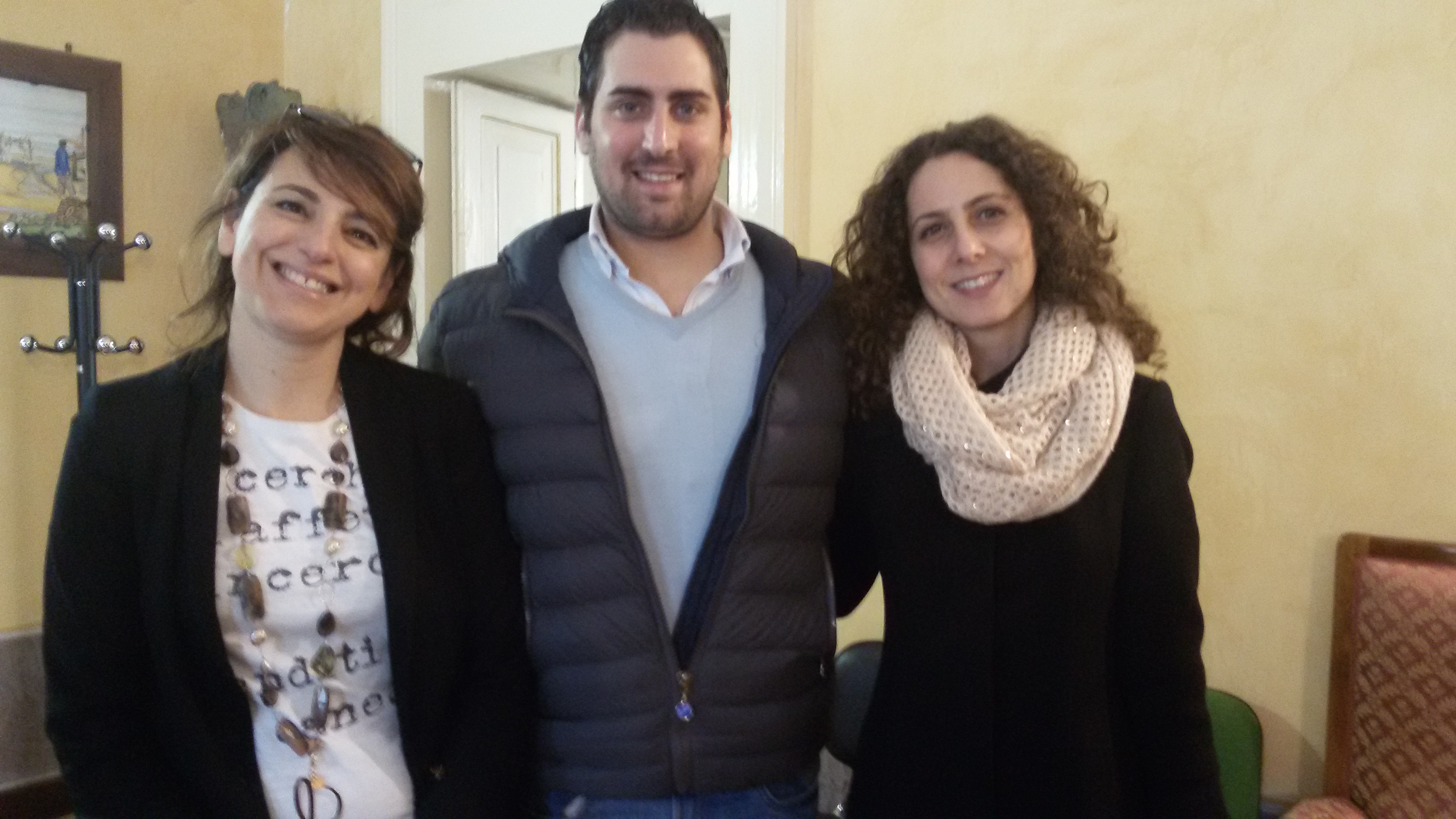 Lunella Cerquoni, Stefano Alessiani e Valeria Misticoni