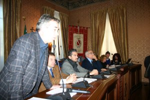 Il sindaco di Cortino, Gabriele Minosse