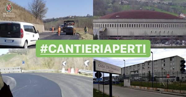 #cantieriaperti Iniziati i lavori di manutenzione sulle provinciali del capoluogo teramano. Si tratta dell’ultimo Masterplan della vecchia programmazione, 1 milione e 200 mila euro.