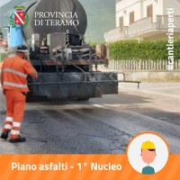 #cantieriaperti Piano asfalti, iniziati i lavori nel primo nucleo (Vibrata-Tordino). Questa mattina riunione con il nuovo sindaco di Crognaleto.