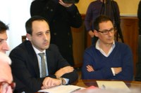 A sinistra l'avvocato Paolo Colasante, a destra il professor Enzo Di Salvatore