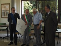 La premiazione in Comune