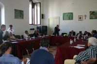 L'assessore Romandini nel corso del suo intervento