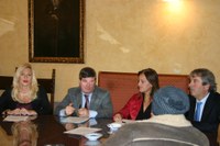 la firma della convenzione