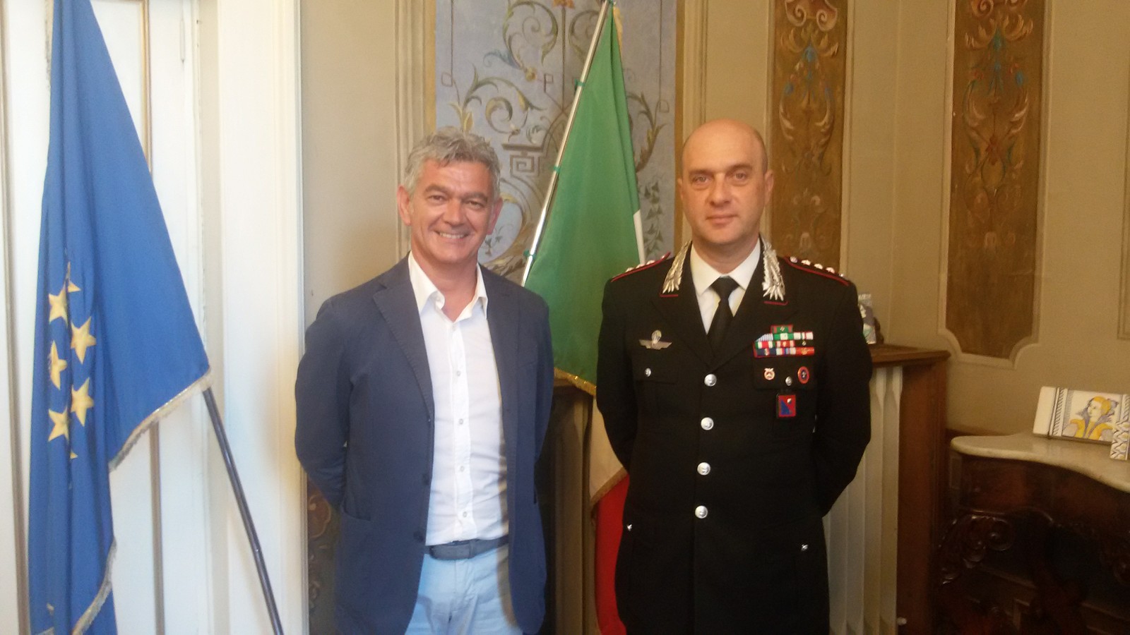 pier vittorio romano. comandante arma