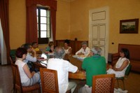 Un momento della riunione