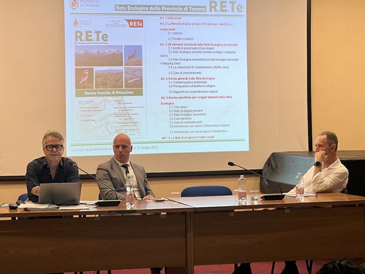 Il settore Urbanistica e Pianificazione territoriale dell’Ente presenta ai comuni i contenuti del nuovo progetto provinciale di rete ecologica 