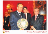 L'assessore Ezio Vannucci insieme all'assessore regionale Di Dalmazio durante la visita istituzionale in Austria