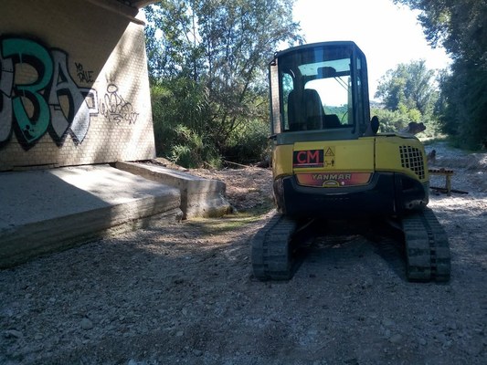 Iniziati i lavori sul ponte del Salino fra Bellante e Sant’Omero