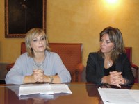 Anna Pompili (a sinistra) ed Eva Guardiani