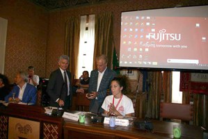 incontro con il Presidente Montauti e la squadra dello Zimbawe