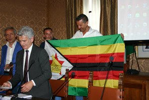 incontro con il Presidente Montauti e la squadra dello Zimbawe