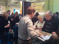 Lo stand della Provincia al Salone di Charleroi