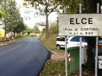 I lavori nella zona di Cortino