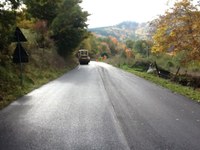 I lavori nella zona di Cortino