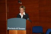 L'assessore al Lavoro e alla Formazione Eva Guardiani