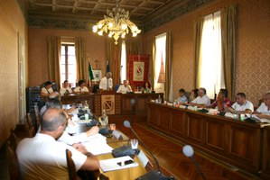 I ragazzi accolti in Consiglio