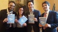Da sinistra: Giammaria De Paulis, Francesca Pedicone, Giancarlo Di Amico e Mauro Di Paolo.