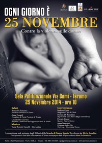 No alla violenza sulle donne. Manifestazione della C.P.O.