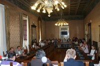 la Sala Consiliare stamattina in Provincia