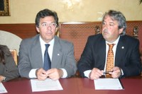 l'assessore Rasicci con il prof. Chimenti