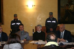 conferenza stampa in Sala Giunta