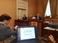 Presentazione Rapporto rifiuti 2015, da sx Vagnoni, Gerardini e Di Sabatino