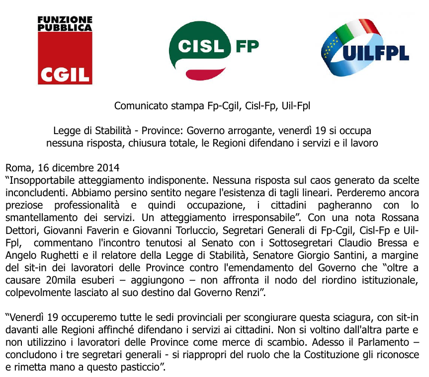 Comunicato