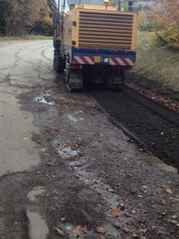 lavori SP 43 Pietracamela