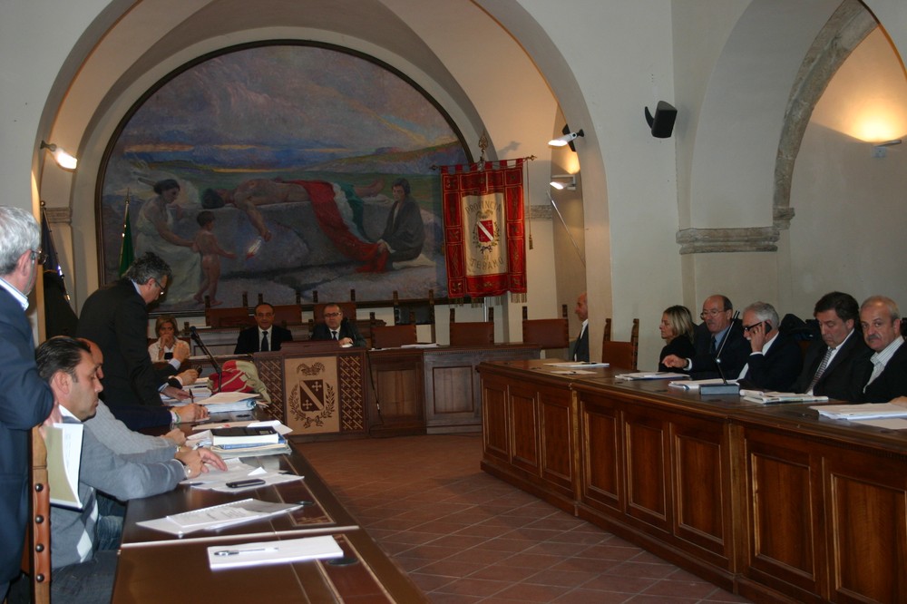 Un momento dei lavori dell'Opes