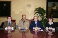 Nella foto (da sin.) Ortelli, Delli Compagni (Faita),l'assessore Vannucci e la sommelier Soardi