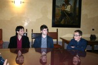 Da sx: Vincenzo Di Nicola, Lorenzo Zanotto e Gregorio Pompei