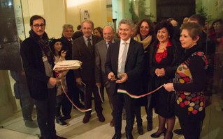 Il Presidente Di Sabatino taglia il nastro
