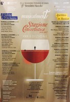manifesto della stagione concertistica